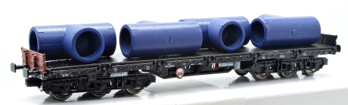 NPE NW22910 - H0 - Schwerlastwagen Salmms 454 T-Stücke, DB AG, Ep. VI